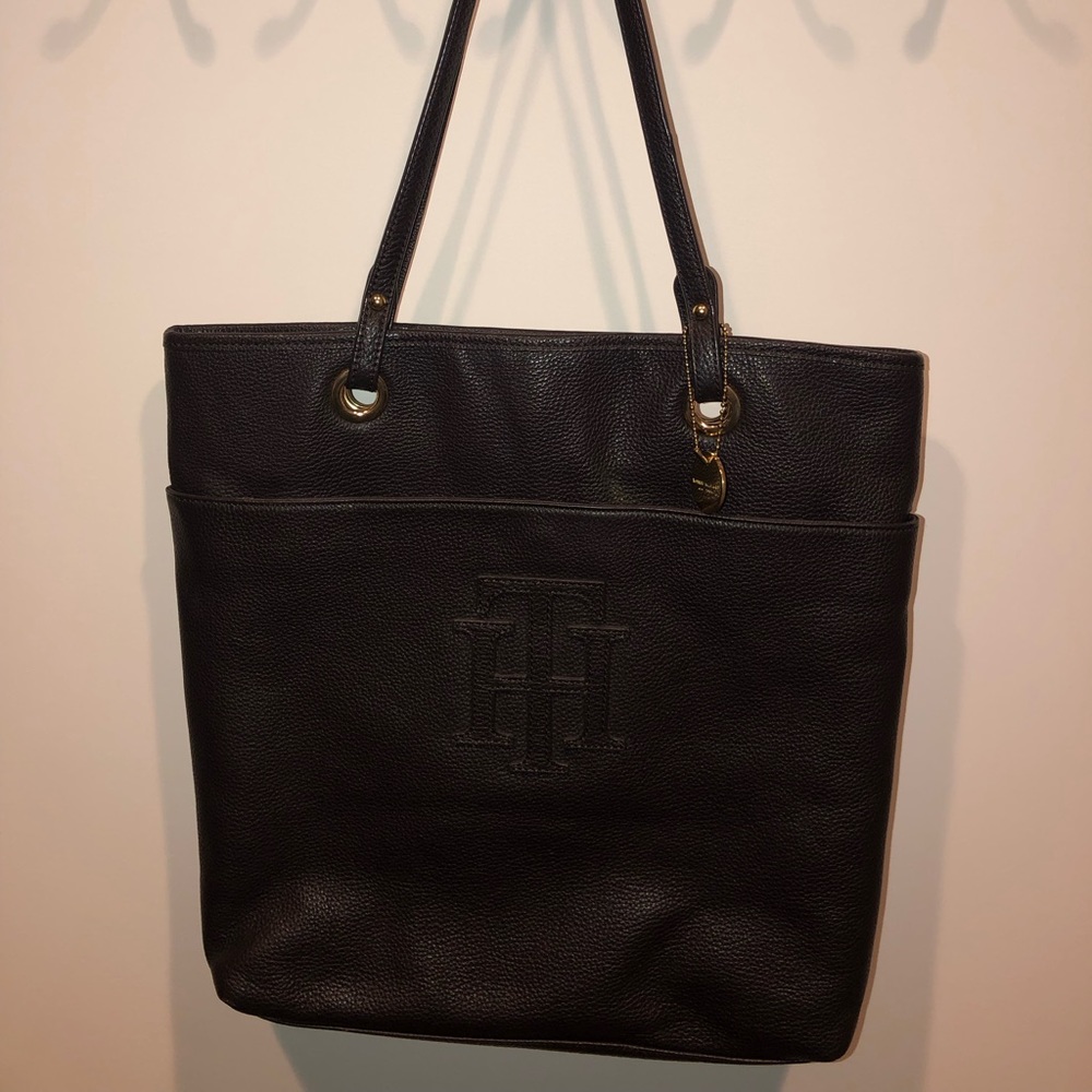 Tommy Hilfiger Brown Leather Purse